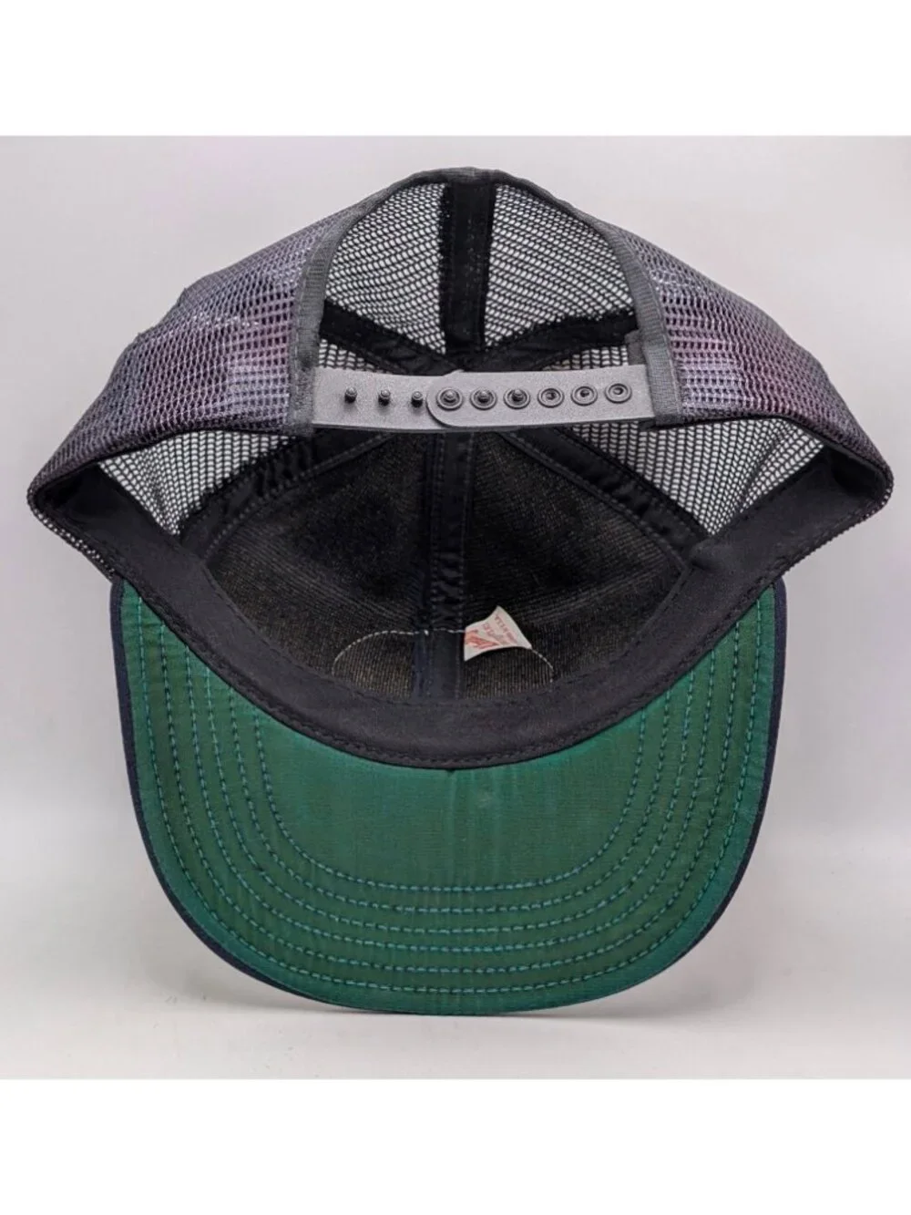 Vintage Mobil Pegasus Trucker Snapback Cap Hat Mesh Exxon 80s Retro Gasoline